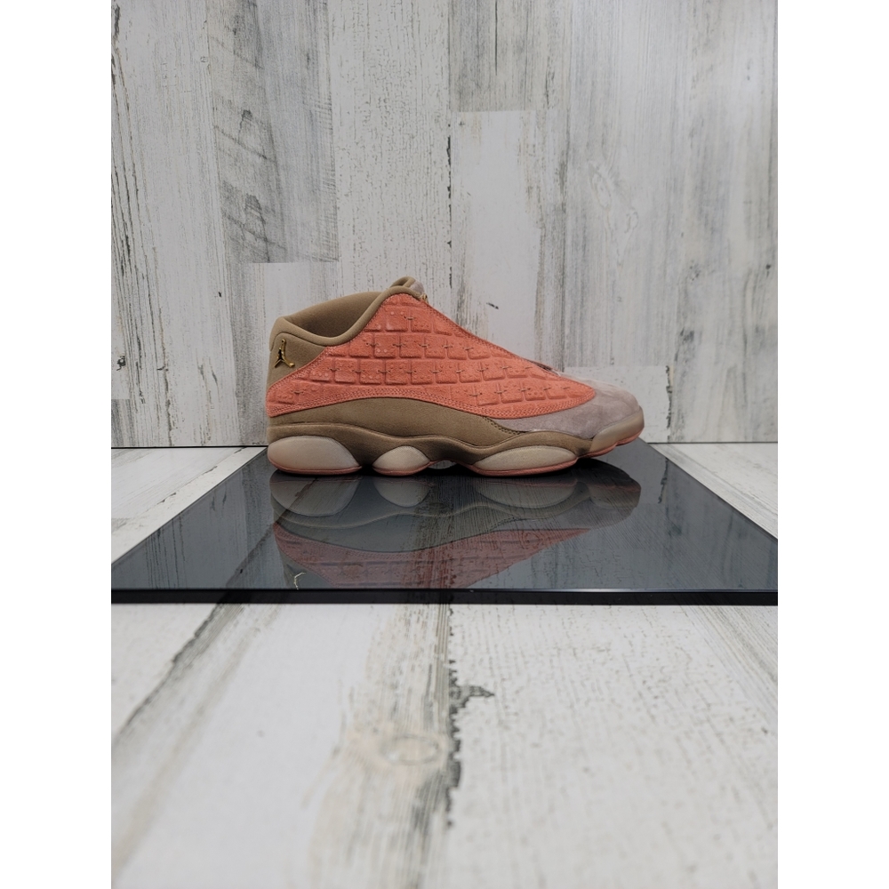 Jordan 13 x Clot Retro Low NRG CT  Terracotta AT3102-200 Men's Size 11.5